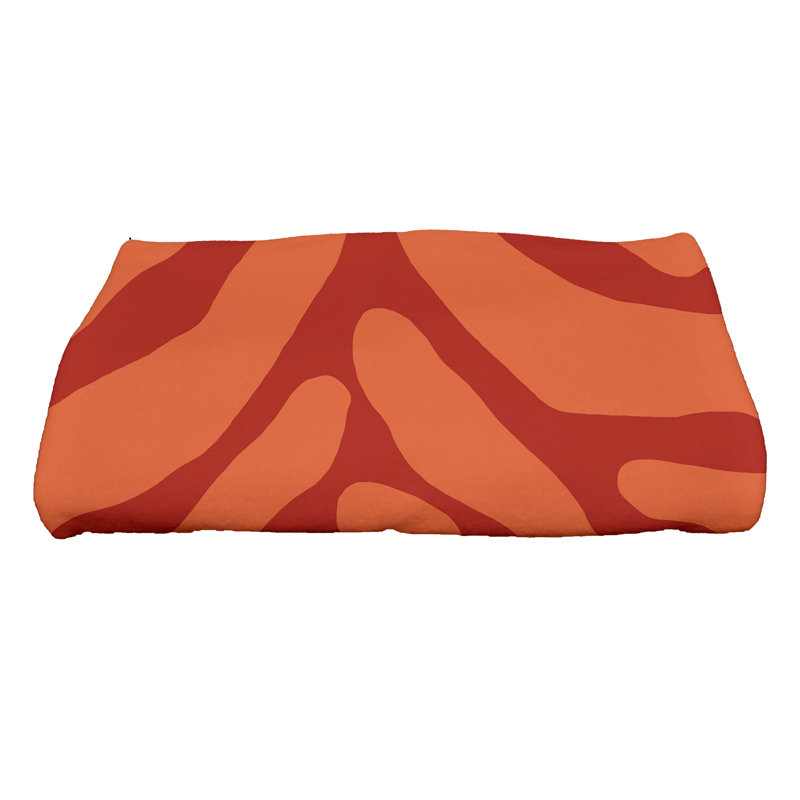 Serviette de bain Akheelesh, Orangé