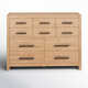 Modica 10-Drawer Solid Wood Dresser