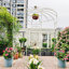Exquise arche de jardin en métal pour diverses occasions, rehaussant la beauté extérieure