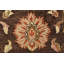 Tapis brun nouvel âge en laine 9 pi 8 po x 9 pi 11 po Farschid
