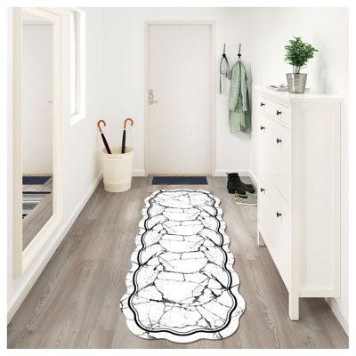 Tapis en polyester tissé à la machine Novelty Cajigas