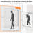 56-60" W X 74"H Glass Shower Door, Frameless Double Sliding Shower Door with Magnet, 5/16" (8mm) SGCC Clear Tempered Glass, Explosion-Proof Film Nano Coating, Chrome-123158811