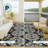 Machine Washable Indoor/Outdoor Chantille ACN2456 Damask Rug-1468260205-1468260199