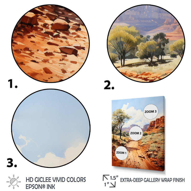 Australie, Kata Tjuta, magie - impression, Cadre simple noir, H 20 po x l 12 po x P 1 po