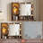 Vanity Desk with Mirror and Lights, Makeup Dressing Table w/Adjustable Bulbs, Outlets & USB Ports, Sturdy MDF Top & Metal Leg, Smart Storage Drawers & Cabinets for Bedroom-402715392