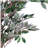 69" Artificial Ficus Tree with Black Plastic Pot