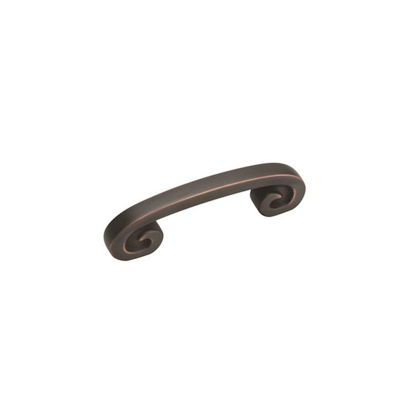 (Paquet de 5) Poignée d'armoire 3 po Swirl'Z bronze huilé