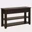 Console en bois de pin massif 48 po, table d'appoint moderne avec 3 tiroirs de rangement et 2 tablettes. Facile à assembler-1155527560