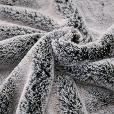 Heavy Faux Fur Throw Blanket