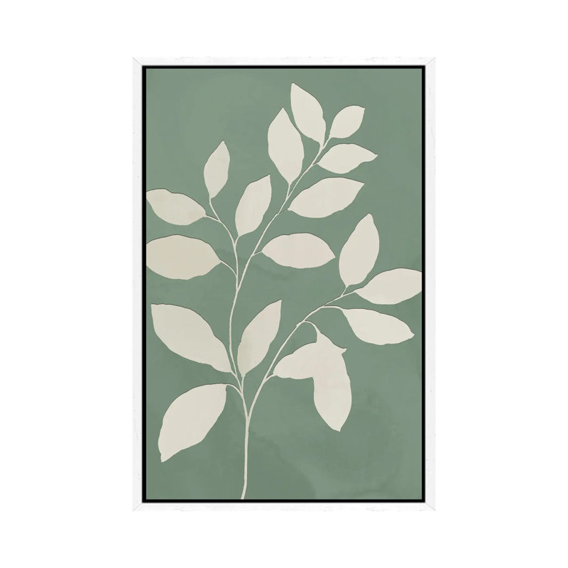 Perfect Simplicity I by Isabelle Z - Print on Canvas, White Framed, 101.6 cm H x 66.04 cm W