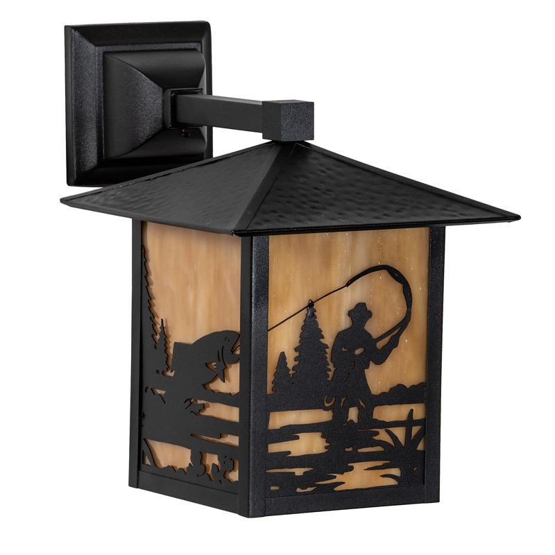 Rustic Lodge 1 - Light Armed Sconce