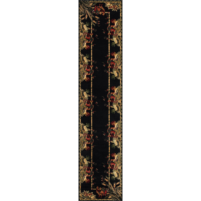 Darwing Floral Indoor Rug, Runner 2'7" x 12'
