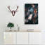 Autumnal Leaves In Abstract - Wrapped Canvas-55312516