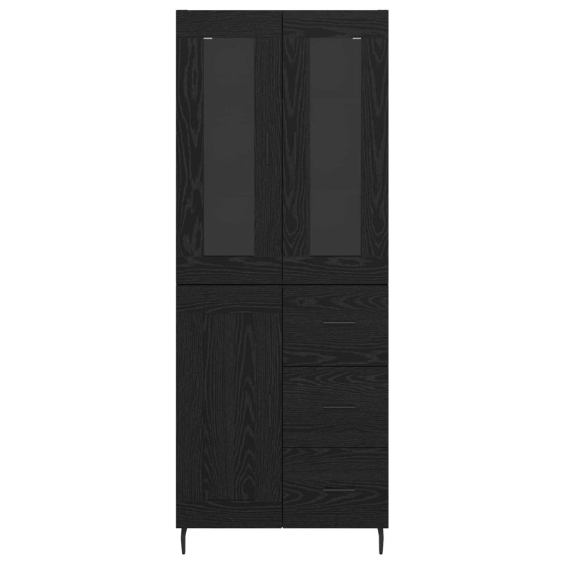 69.5cm Sideboard, Black Oak