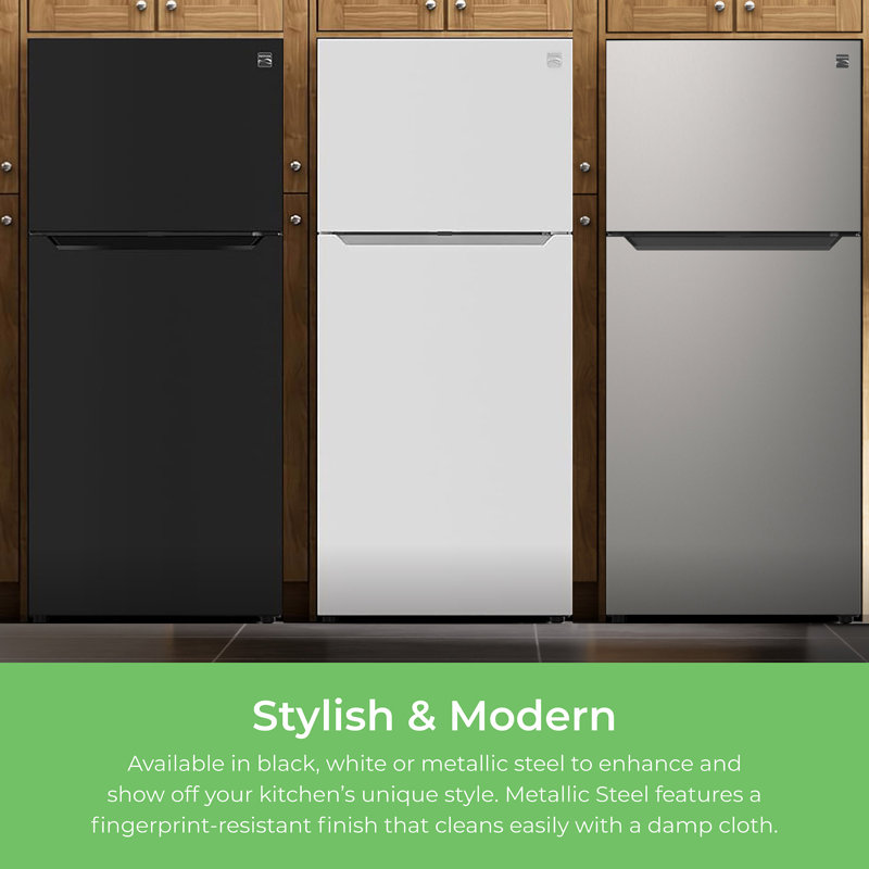 20.2 cu. ft. Top Freezer Refrigerator, Stainless Steel