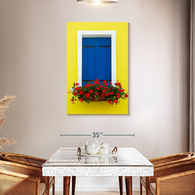 Lilie Blue Window Shutters, 45" H x 30" W
