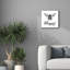  «Floral Bee Happy» par Jean Plout, art mural sur toile, 18 po x 18 po