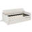 Twin Daybed With Trundle And Interface - Beige Hue Foldable Charging