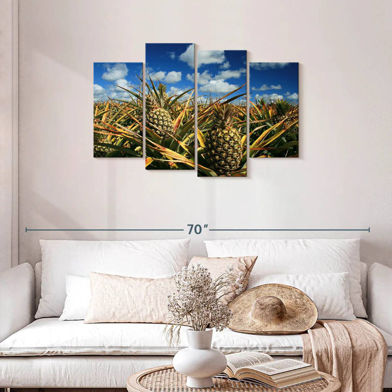 Yarlin Thailand Pineapples, 27" H x 43" W