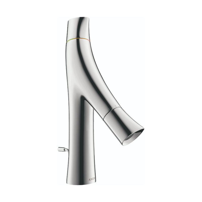 AXOR Starck Organic Single Hole Bathroom Faucet with Pop-Up Drain, 0.1