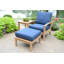 St. Lucia Teak Outdoor Lounge Chair-520615895