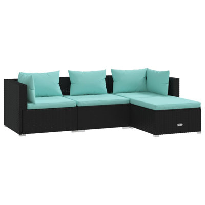 4 Piece Lounge Sectional Seating Group