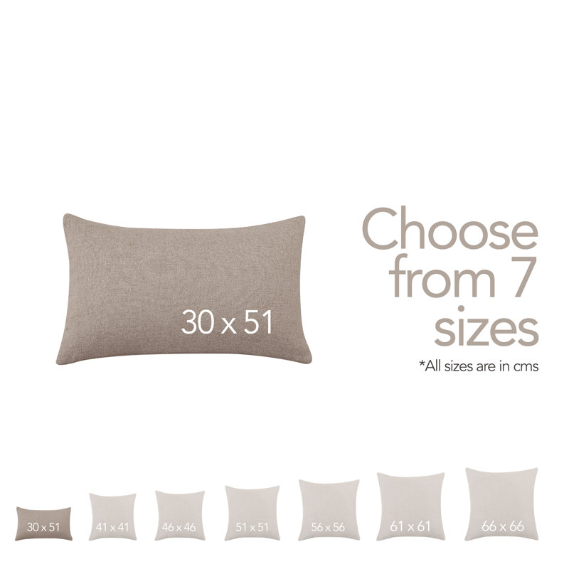 Rectangular Pillow Cover, Taupe