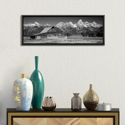 " Old Barn On A Landscape, Grand Teton National Park, Wyoming "