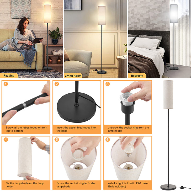 Black Floor Lamp