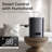Kloudic 1.6 Gallons Cool Mist Ultrasonic Humidifier with Humidistat and Timer for 700 Cubic Feet