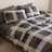 Grid Comforter Set Plaid Bedding Set 1 Checkered Comforter with Pillowcases-115352625-114984130