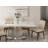 Venilale Marble Top Metal Base Dining Table