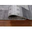 Tapis ivoire / gris / brun en soie noué à la main de conception unique 5 pi 10 po x 7 pi 11 po