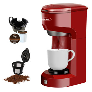Instant Solo Single Serve Coffee Maker, From the Makers of Pot, K-Cup Pod  Compatible Brewer, Includes Reusable & Bold Setting, Brew 8 to 12oz., 40oz.  Water Reservoir, Black: Home & Kitchen 
