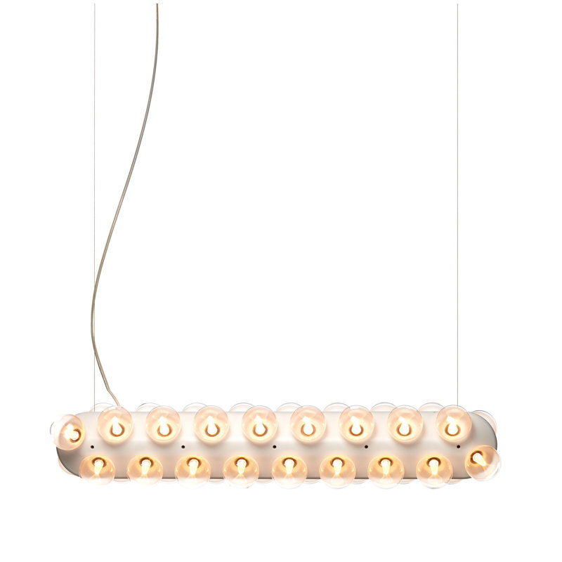 Prop LED Pendant, 2700K (Soft White), Double Horizontal