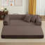 Canapé-lit 89 po en mousse à compression avec 2 coussins - sans assemblage requis-1374894629-1369500020