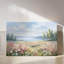 «Spring Awakening», impressionnant paysage de prairie, toile encadrée