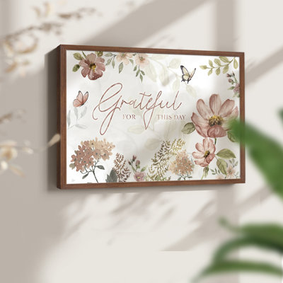 Summers Grateful - Impression encadrée - Restickable