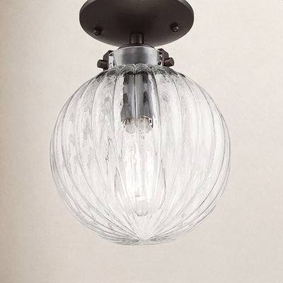 Kaydan Single Light Semi Flush Mount