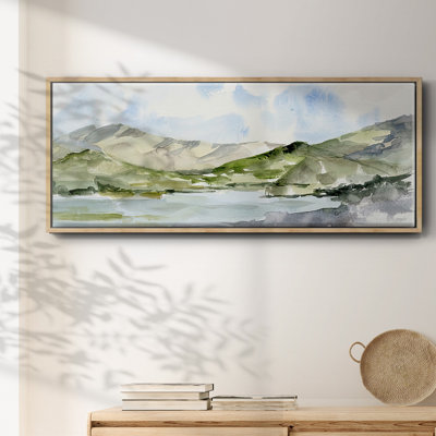 Serene Mountains I - toile encadrée
