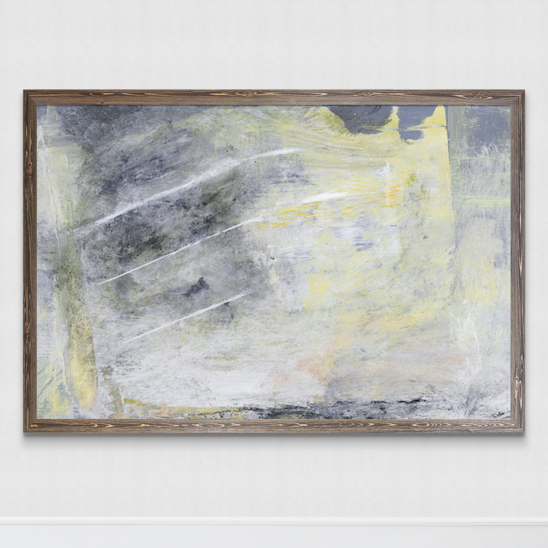 « hushed ii » par paul cezanne-cadre photo, reproduction d’art, Toile encadrée, moka, H 22 po x l 30 po x p 2 po