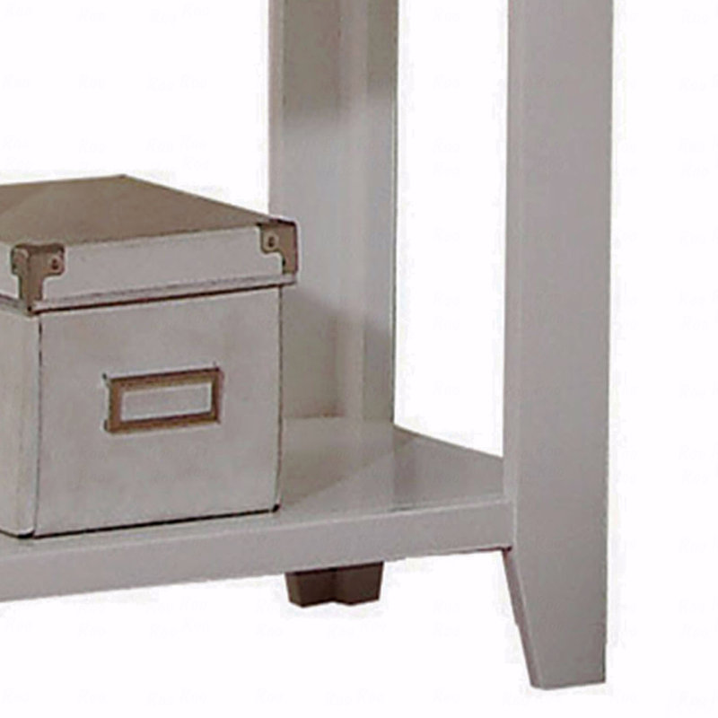Nightstand With Bottom Shelf