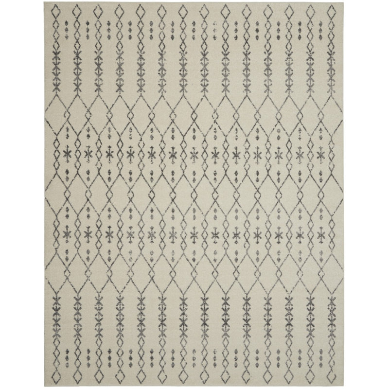 Church Street Geometric Indoor Rug, Rectangle 8' x 10'
