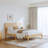 Nori 14" Solid Wood Queen Beds with Headboard-1105810829