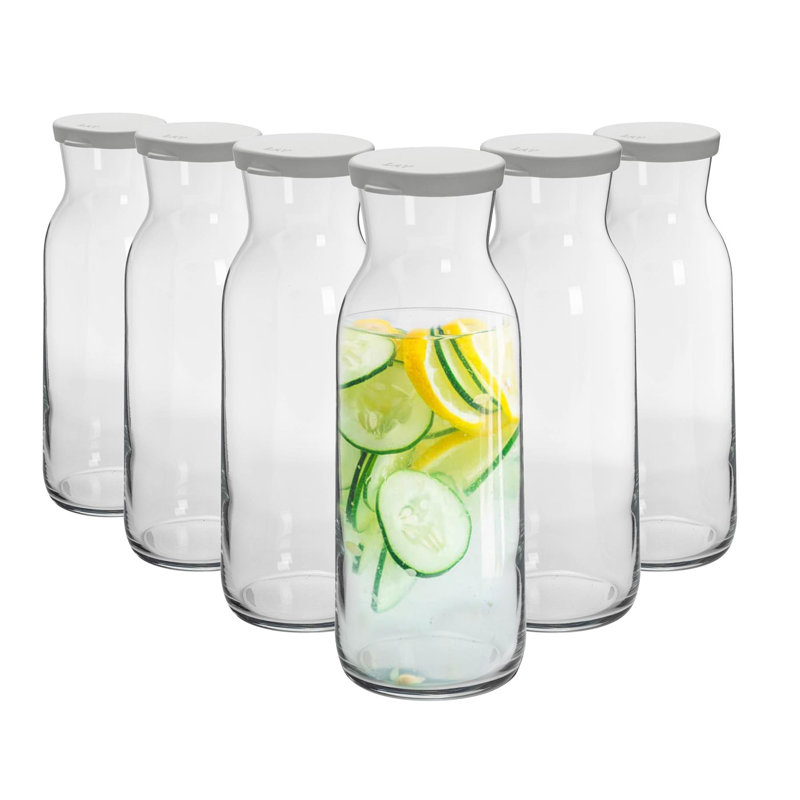 Argon Tableware - Brocca Glass Carafes with Silicone Lids