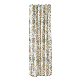 Isabella Floral Cotton Curtain Panel