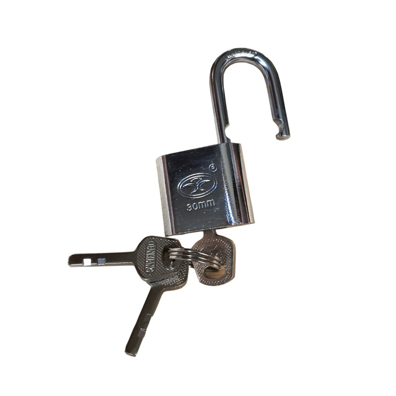 Cadenas de sécurité Fixturedisplays® pour casiers, barrières, remises, casiers, vélos, coffre à outils, contenants, portes 18332-1PK Pas de clé maîtresse