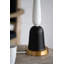 Lampe 30,2 po noir / blanc