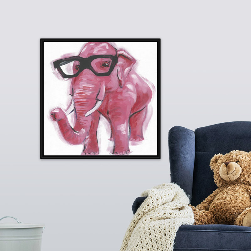 Art sur toile Melina Dapper, Cadre flottant noir, H 24 po x l 24 po x P 1,75 po