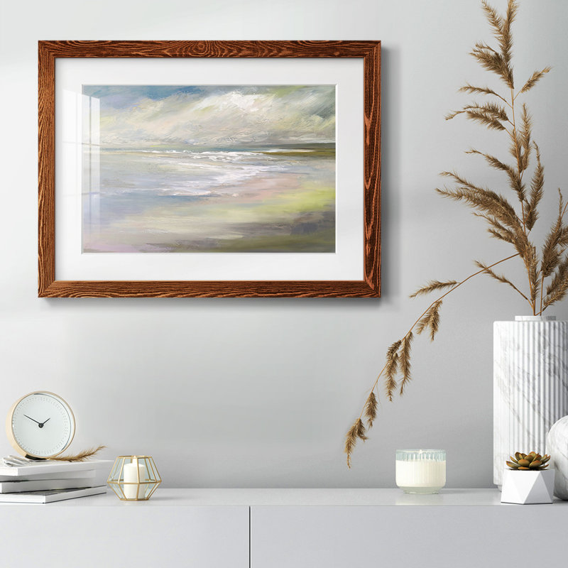 " Beach Light II ", Maple, 14" H x 20" W x 1.5" D